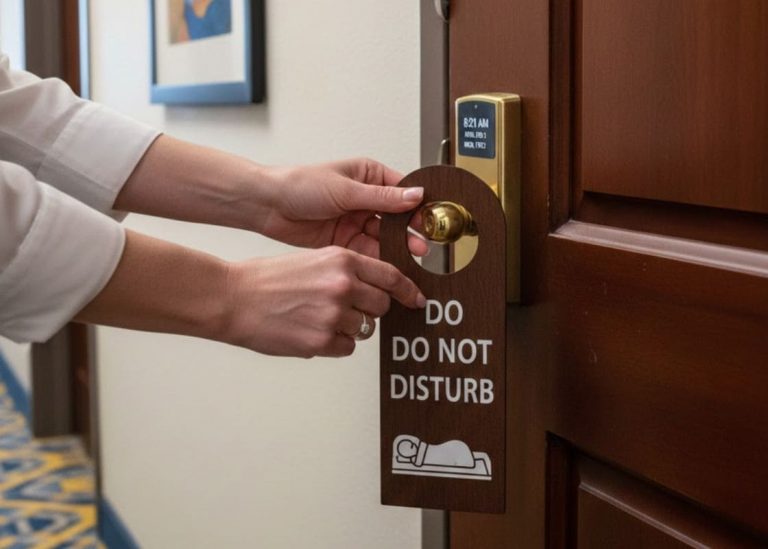 My Habit to Refuse Daily Hotel Cleaning